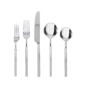 Modern Bulk <b>Black</b> Plated Mirror Polish Stainless Steel Reusable Food Grade Durable Elegant Hotel <b>Cutlery</b> <b>Set</b> - Product Image 1