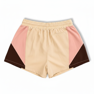 Shorts pour hommes solides avec cordon de serrage, taille mi-haute, décontractés, écologiques, respirants, 100% polyester - Product Image 3