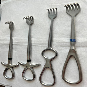 Juego de 4 Retractores Volkman de Jamso Industries, con Puntas Afiladas y Desechables, Instrumentos Quirúrgicos - Product Image 5