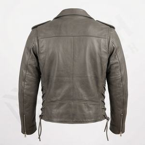 Chaqueta de Motociclista de Cuero Genuino para Hombre de la Mejor Calidad, Nueva Colección de Invierno, Chaquetas de Motocicleta con Protecciones Desmontables Personalizadas - Product Image 2