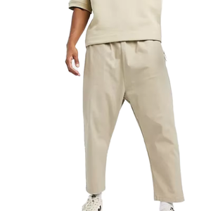 Pantalones Casuales de Lino y Algodón para Hombre, Estilo Chino, Ligeros, Transpirables y Ecológicos, de Alta Gama, para Primavera y Otoño - Product Image 1