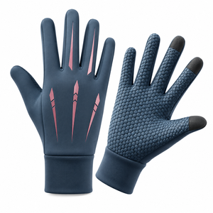 Gants d'hiver thermiques imperméables de qualité supérieure, gants d'extérieur coupe-vent à doigts entiers pour la chasse et le camping - Product Image 2