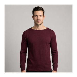 Premium Slim Fit Men's Short Sleeve O-Neck 100% Cotton Canvas Breathable Casual T-Shirt Export Quality Custom OEM Wholesale - Product Image 3