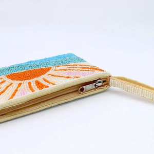 Handmade Beaded <b>Zip</b> Coin Purse Embroidery <b>Wallet</b> Small Cash Holder Decorative Pouch Fashion Gift for WomenNeedlework - Product Image 5