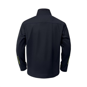 Veste Softshell Haute Visibilité Noire Imperméable Réfléchissante pour Travaux en Extérieur - Product Image 2