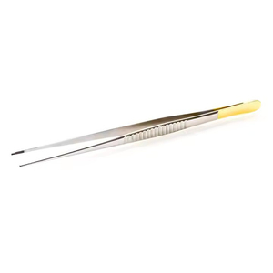 Forceps Adson marron personnalisé avec logo, instrument médical pour la manipulation des tissus, avec poignée ergonomique, forceps dentaire chirurgical - Product Image 4