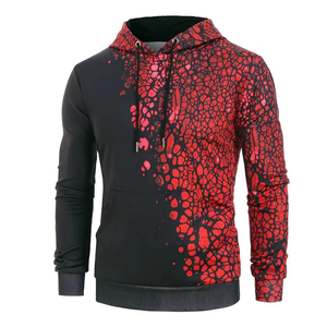 Sweat-shirt de sublimation haut de gamme, impression numérique couleur intégrale, logo personnalisé, texte, image, pull-over, streetwear, mode, sweat à capuche unisexe - Product Image 3
