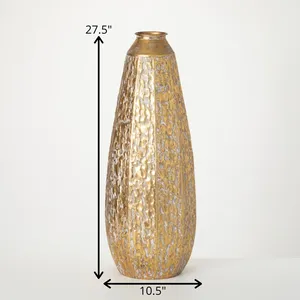 Florero Moderno de Aluminio Hecho a Mano, Producto Decorativo de Diseño Premium para Hogares, Comercios y Oficinas Corporativas - Product Image 2