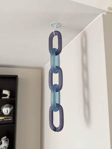 Resin Link Chain Modern Design Colorful Art <b>Decorative</b> Waterproof Hanging Function Customizable Logo India ARIF - Product Image 3