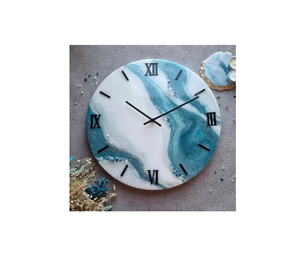 Unique Resin Modern Design <b>Digital</b> Wall <b>Clock</b> with Needle Display and Quartz Movement Affordable for Home Decor and Gifts - Product Image 4