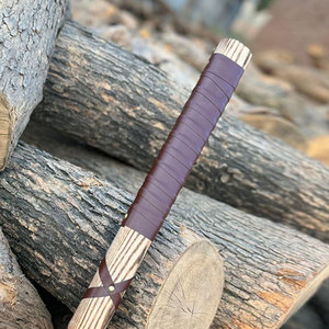 Hacha Vikinga Industrial Hecha a Mano, Hoja de Acero al Carbono, Mango de Madera, Estilo Nórdico, Herramienta para Camping y Caza, Inspirada en la Batalla Tradicional - Product Image 6