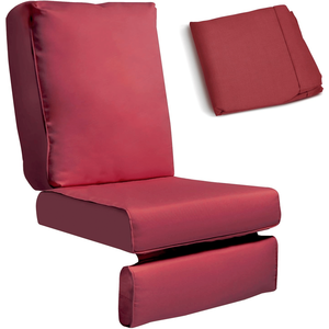 Copricuscino di Ricambio per Sdraio da Esterno Resistente ai Raggi UV, Idrorepellente e Anti-sbiadimento, Cuscino Lavabile per Seduta Profonda (Solo per C) - Product Image 1