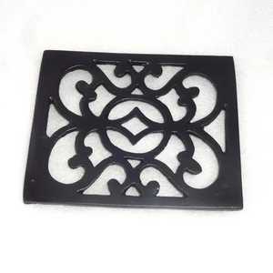 Salvamanteles de hierro fundido negro mate con forma de pájaro, resistente al calor, para ollas y sartenes, protector de encimera de cocina y comedor - Product Image 2