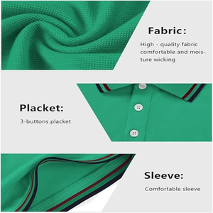 Camisetas Polo para Hombre al por Mayor, Proveedor de Camisetas Polo de Algodón con Bordado Personalizado - Product Image 5