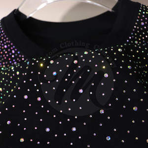 Camiseta de Hombre con Pedrería, Diseño Moderno, Transpirable, Camiseta de Verano de Manga Corta con Pedrería, Gran Venta - Product Image 6