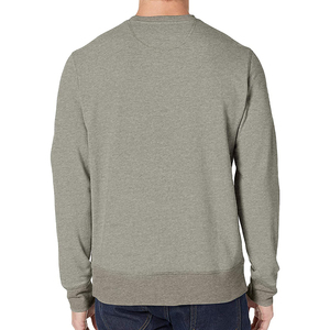 เสื้อสเวตเชิ้ตคอกลมผู้ชายปี 2026 ทรงปกติ ผ้าถักเนื้อฝ้าย สีพื้น สวมใส่สบายๆ สำหรับฤดูใบไม้ร่วง วางจำหน่ายแล้ว - Product Image 3
