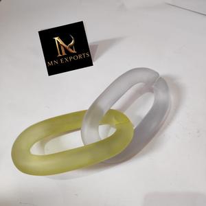งานตกแต่งผนังแบบโซ่เชื่อมต่อกันทำจากเรซิ่นแฮนด์เมด ดีไซน์ทันสมัย MN EXPORTS - Product Image 1