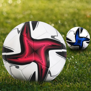Professional Football <b>Soccer</b> Ball Official Size 5 PVC Material Outdoor Team Match Game Machine Sewing Training Football - Product Image 1