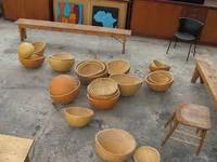 MEILLEUR PRIX Blue Lotus 2025 Calebasse Gourde Bols Design Naturel Traditionnel pour Table Organique