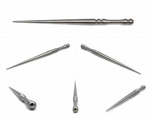 Aiguille à broder multifonction en acier inoxydable de 16 cm pour le point de croix, le point d'œillet et les travaux manuels DIY OEM - Product Image 6