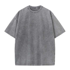 Camiseta de Algodón de Alta Calidad para Hombre, Personalizable, con Lavado Ácido, Precio Económico al por Mayor - Product Image 6