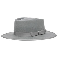 Chapeau Fedora à large bord personnalisé en feutre, style Panama, pour femmes et hommes, vente en gros, fabricant de couvre-chefs tendance