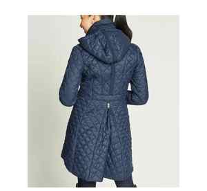 Chaquetas de equitación Mujer Chaqueta acolchada ecuestre Cremalleras Chaquetas de jinete de caballo ajustadas cálidas - Product Image 3