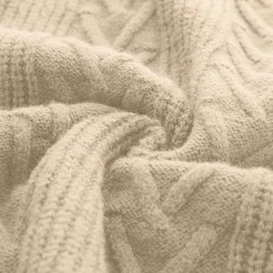 Pulls en tricot pour hommes 100% coton anti-rétrécissement à séchage rapide, manches longues, col rond, couleur unie, pull oversize décontracté - Product Image 6