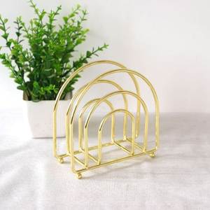 Rustic Metal Napkin Holder Featuring Strong Construction Elegant <b>Dining</b> <b>Table</b> Decor And Tissue Storage Solution - Product Image 1