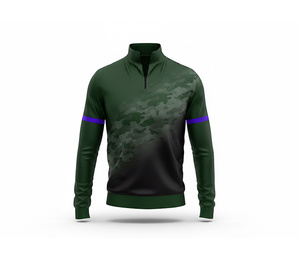 Custom Soccer Team Water Zip Jacket Wholesale Jacket Manufacturer <b>Men</b> Women Youth Sportswear Quick Dry Team <b>Pullover</b> - Product Image 2