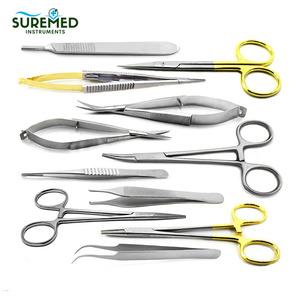 Ensemble d'instruments pour micro-aiguilles ophtalmiques en acier inoxydable, fabriqué au Pakistan, manuel, réutilisable, certifié CE, outils chirurgicaux - Product Image 2