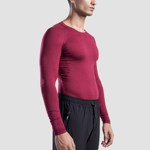 High Quality Men Compression T Shirt <b>Long</b> <b>Sleeve</b> Gym Fitness Sportswear Quick Dry <b>Base</b> <b>Layer</b> - Product Image 3