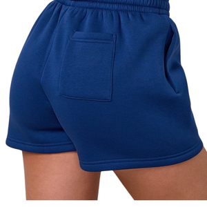 Pantalones Cortos Deportivos Azul Rey para Mujer, Corte Holgado, Transpirables, para Gimnasio, Entrenamiento, Fitness, Uso Diario - Product Image 2