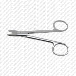 Ciseaux dentaires pour couronnes 4,5 pouces, ciseaux orthodontiques droits pour couper les fils, instrument chirurgical en acier inoxydable, certifié CE OEM - Product Image 3