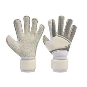 Gants de football/soccer en cuir confortables et respirants, personnalisables, antidérapants, réglables, avec protection des doigts et du pouce, haute qualité, pour la salle de sport et l'extérieur - Product Image 2