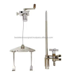 Système de rétracteur professionnel Rultract Skyhook avec ensemble de cliquet et pince pour la chirurgie thoracique et cardiovasculaire - Product Image 6