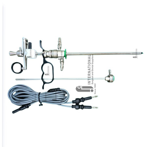 Resectoscopio Urológico Monopolar y Bipolar de Acero Inoxidable de Alta Calidad, Juego TURP 17.5/18.5fr con 2 Anillas y Cable Tipo ST O RZ - Product Image 1