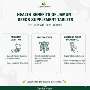 Organic Jamun Seeds <b>Tablets</b> Premium Black Plum Extract Pills For <b>Glucose</b> Management Factory Price Bulk Supply Wellness Product - Product Image 5
