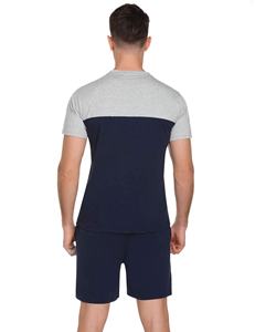 High Quality best price casual wear summer t-shirt and short set 2 Piece Outfit Jogging <b>twinset</b> new fashion men - Product Image 2