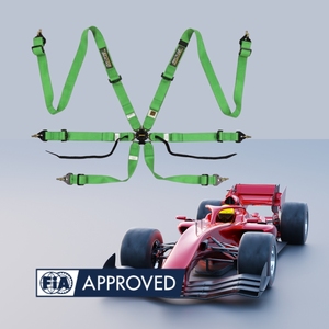 เข็มขัดนิรภัยสำหรับรถแข่ง TBRACING Sport Plus ได้รับการรับรองจาก FIA พร้อมหัวเข็มขัดล็อคแบบอลูมิเนียม ขายส่งแบบ OEM ODM - Product Image 2