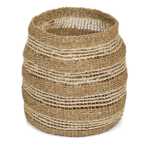 Meilleures ventes : Ensemble de 2 ou 3 paniers de rangement multifonctionnels en jonc de mer rustique et écologique pour tiroirs de cuisine, maison et buanderie - Product Image 4