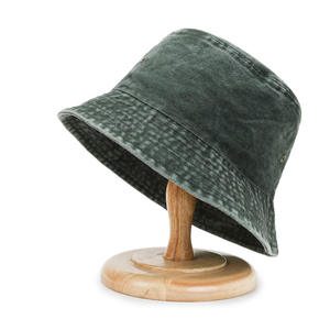 Últimos Modelos de Sombreros de Pescador con Efecto Ácido para Hombre y Mujer, Estilo Retro de Mezclilla, Logotipo Bordado en 3D, Algodón Transpirable - Product Image 4