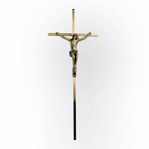 Crucifijo de Metal con Bendición del Obispo, Ecológico, Personalizable, Impresión Offset a Color, Crucifijo Cristiano Católico - Product Image 6