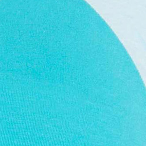 Soutien-gorge de sport sans couture pour femme, turquoise, col rond, maintien moyen, haut de yoga, couleur unie, respirant, dos nageur - Product Image 3