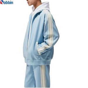 Ensemble de survêtements d'hiver pour femmes, vêtements de sport en gros, tenue de couple, haut ample et pantalon large pour l'entraînement et le fitness - Product Image 5