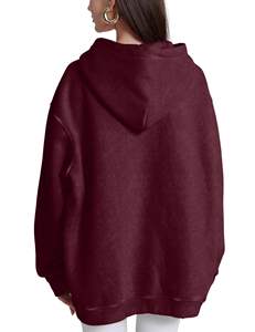 Sudadera con Capucha de Felpa Lavada al Ácido, Estilo Urbano, Unisex, 100% Algodón Ecológico, para Invierno, Fabricación Profesional - Product Image 4