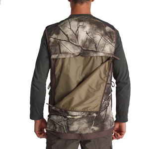 Chaleco de Pesca con Mosca Transpirable sin Mangas con Cremallera y Múltiples Bolsillos para Caza al Aire Libre, Chaleco de Fotografía, Chaleco de Caza Camuflado - Product Image 2