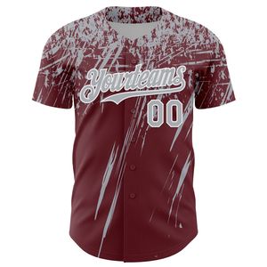 Maillot de baseball personnalisé antibactérien, impression sérigraphique, manches courtes, 100% coton biologique, col en V, nom de l'équipe et logo sur le devant - Product Image 6