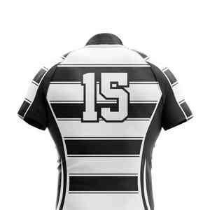 Nouvelle tenue de sport personnalisée, prix d'usine, fabricant de vêtements de sport, vente en gros personnalisée, vêtements sublimés, uniforme de rugby pour hommes - Product Image 6