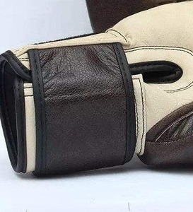 Gants de boxe d'entraînement en cuir de vachette de qualité supérieure, couleurs et designs personnalisables, sans logo, AI-BG-03 - Product Image 4